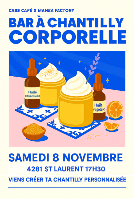 Chantilly Bar Workshop